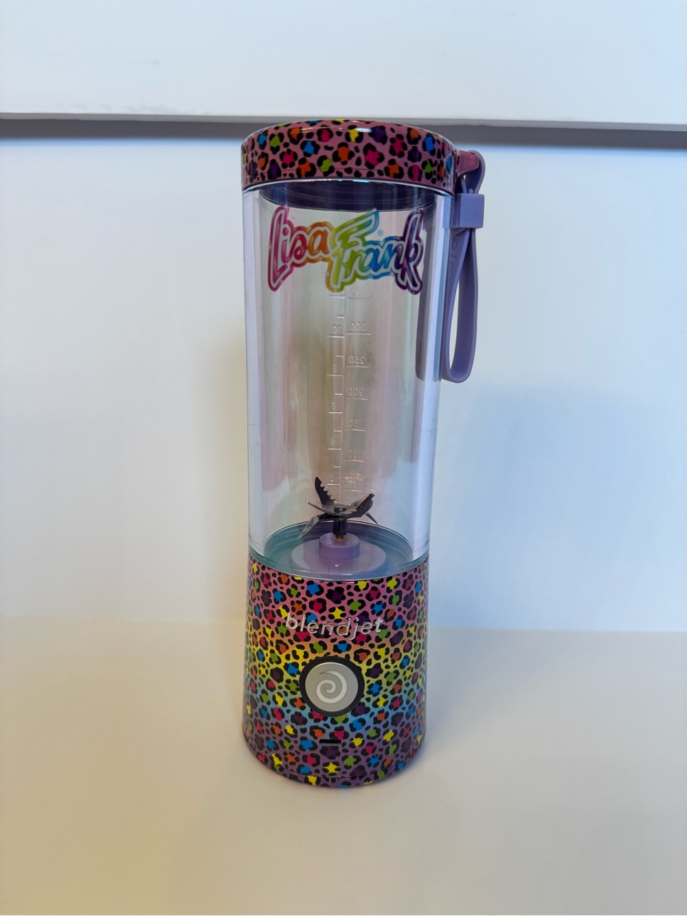Lisa Frank x BlendJet 2 Portable Blender Rainbow Leopard Print Rechargeable